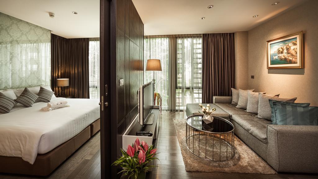 Arcadia Residence Ploenchit By Compass Hospitality Bangkok Pokój zdjęcie