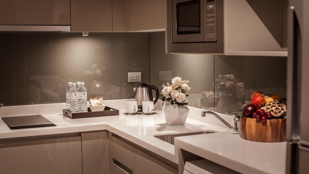 Arcadia Residence Ploenchit By Compass Hospitality Bangkok Pokój zdjęcie